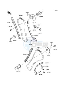 VN900 CLASSIC VN900BEF GB XX (EU ME A(FRICA) drawing Camshaft(s)/Tensioner