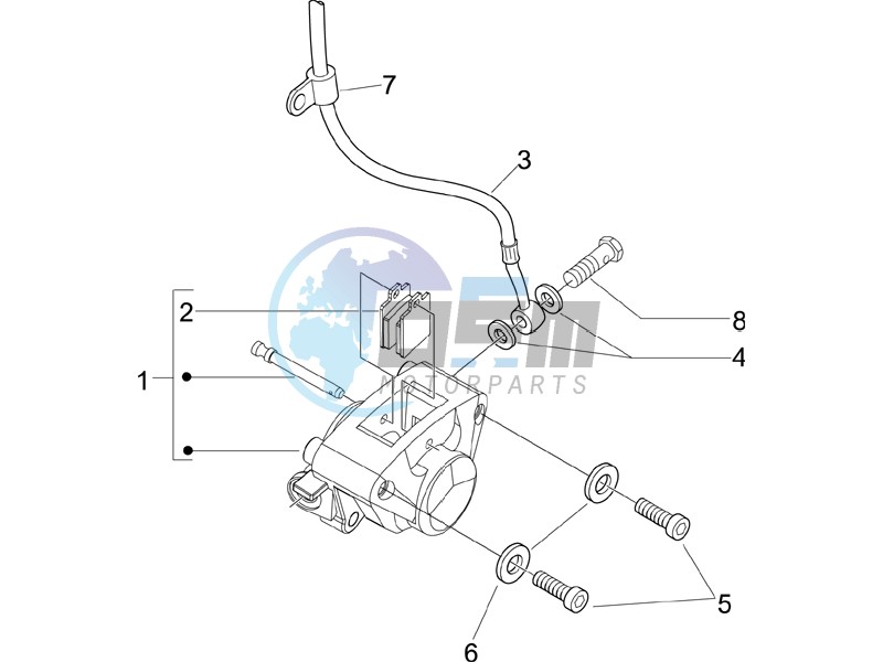 Brakes hose  - Calipers