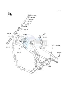 VN 1500 L [VULCAN 1500 NOMAD FI] (L2-L4) [VULCAN 1500 NOMAD FI] drawing FRAME