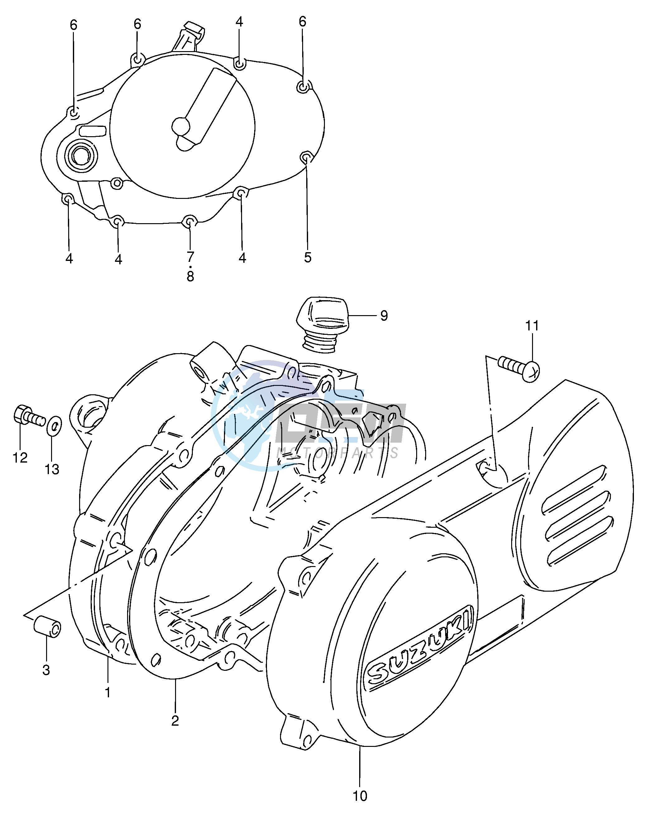 CRANKCASE COVER