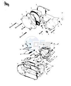 F6 (-A) 125 drawing ENGINE COVERS