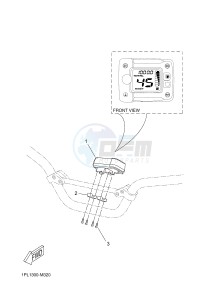 NS50N AEROX NAKED (1PL4) drawing METER