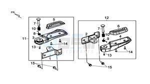 MAXSYM 600 I ABS EXECUTIVE (LX60A3-EU) (E4) (L7-M0) drawing PILLION STEP