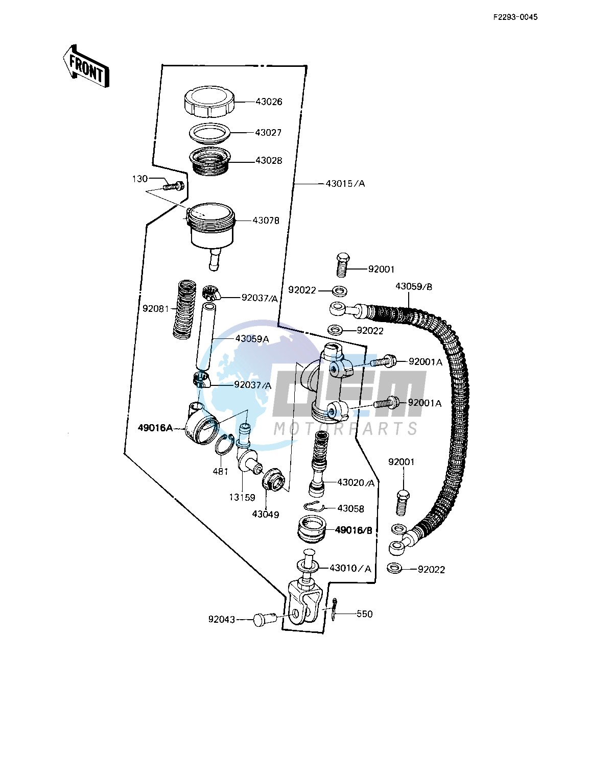 REAR MASTER CYLINDER