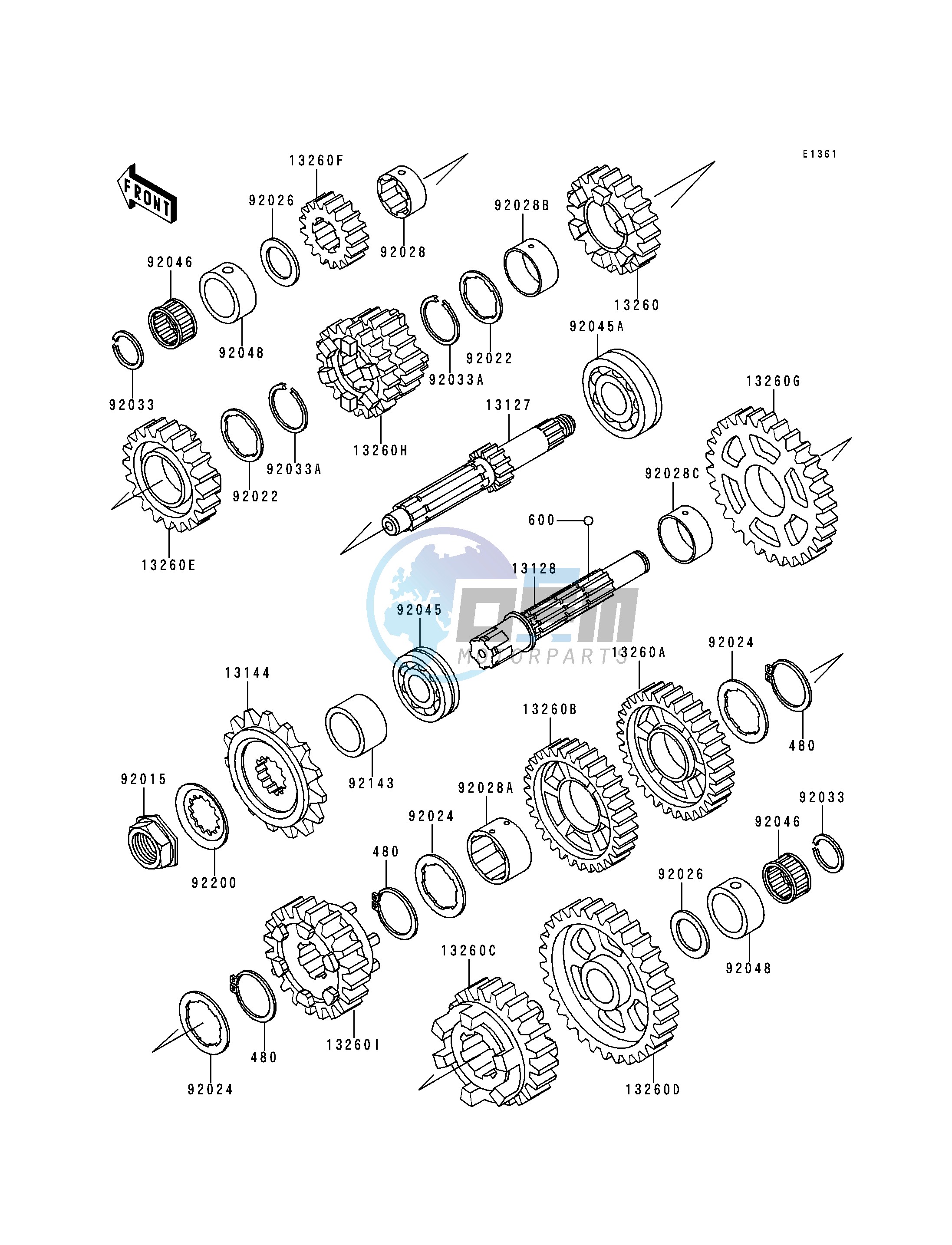 TRANSMISSION-- &NAMI.ZX600DE069247- -