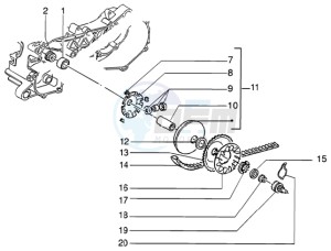 NRG 50 MC3 DT drawing Driving pulley