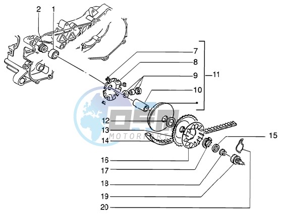 Driving pulley