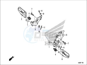 CRF125FBH Europe Direct - (ED) drawing STEP