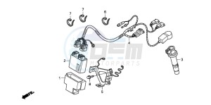 CRF150R CRF150R drawing WIRE HARNESS