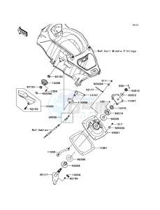 JET SKI ULTRA 300X JT1500HCF EU drawing Handle Pole