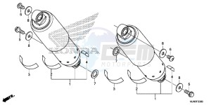 CTX1300AE CTX1300A UK - (E) drawing REAR CUSHION