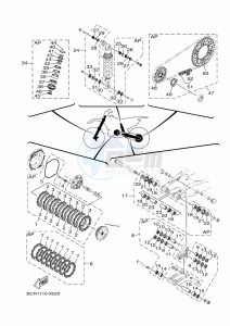 YZ250 (BCR6) drawing MAINTENANCE PARTS KIT