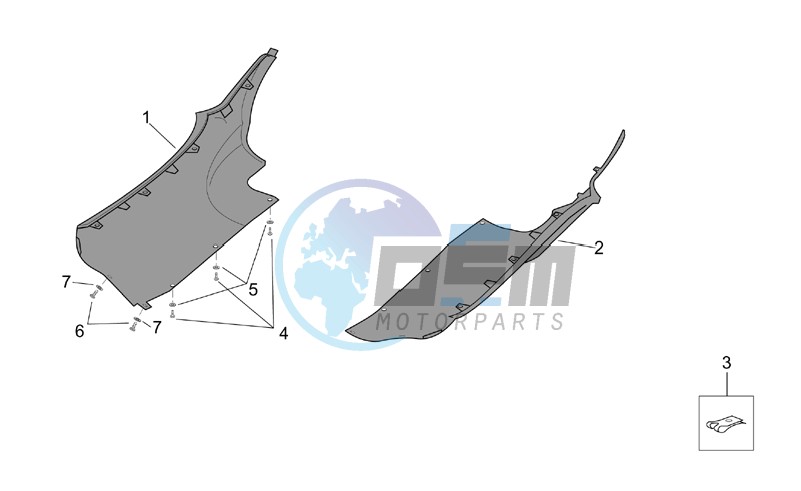 Central body - Underpanel