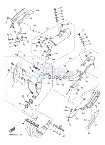 YZF-R1D 1000 (1KBV) drawing EXHAUST