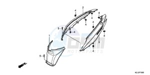 NSC110MPDC drawing BODY COVER