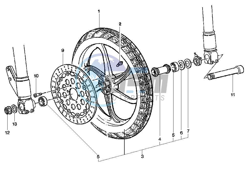 FRONT WHEEL