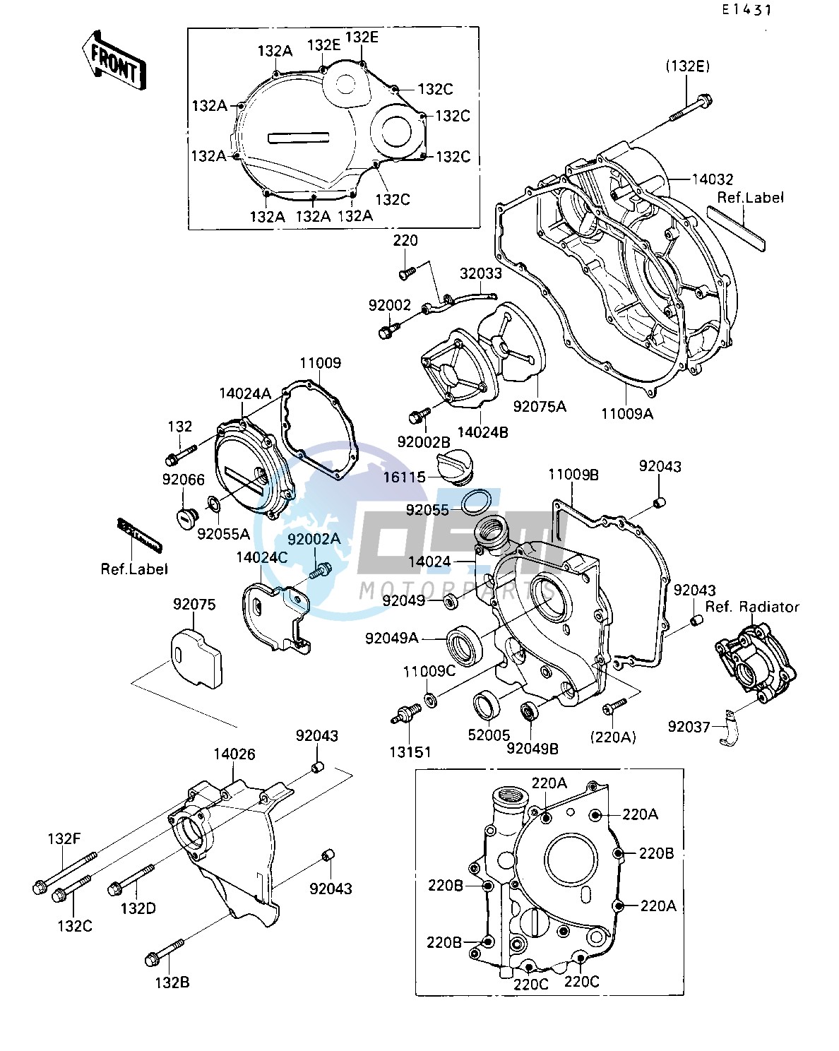 ENGINE COVER-- S- -