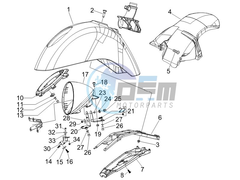 Wheel housing - Mudguard