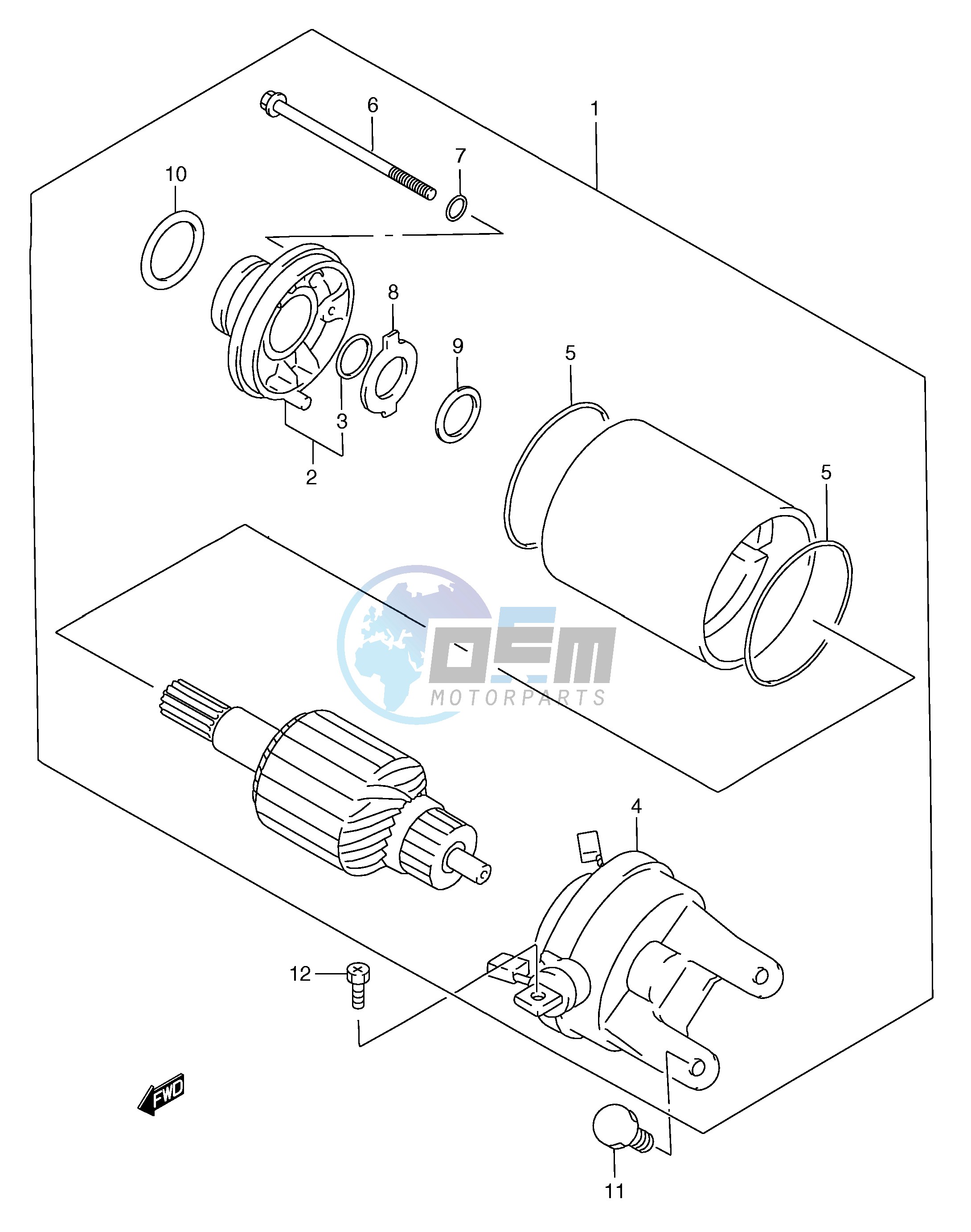 STARTING MOTOR