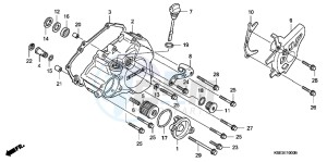 CRF150RC drawing L. CRANKCASE COVER