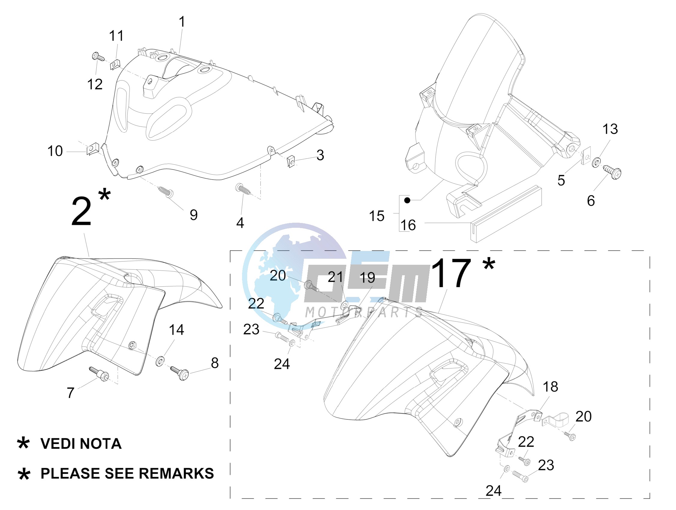 Wheel housing - Mudguard