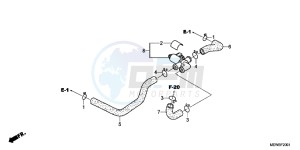 NT700VAB drawing AIR INJECTION VALVE