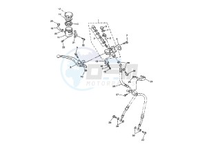 YZF R1 1000 drawing FRONT MASTER CYLINDER