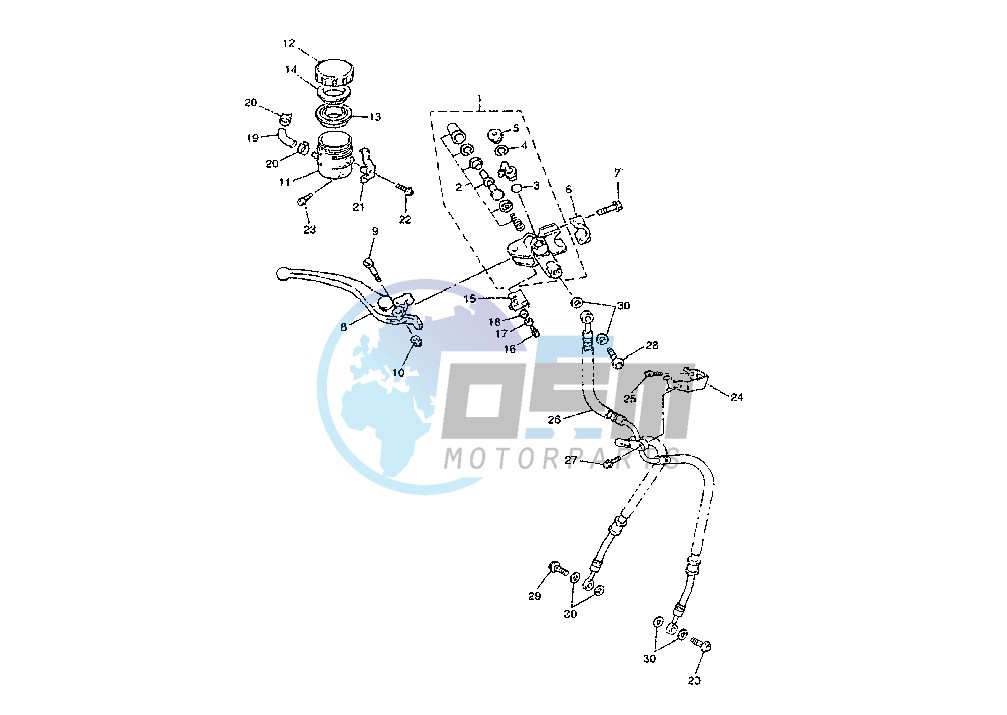 FRONT MASTER CYLINDER