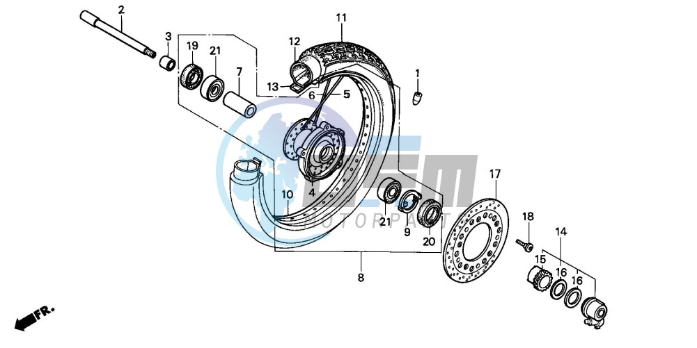 FRONT WHEEL