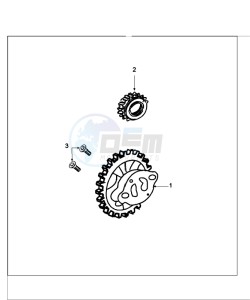 FIGHT 4 50 4T drawing OIL PUMP