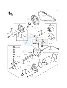 EN 500 A [VULCAN 500] (A6-A7) [VULCAN 500] drawing STARTER MOTOR