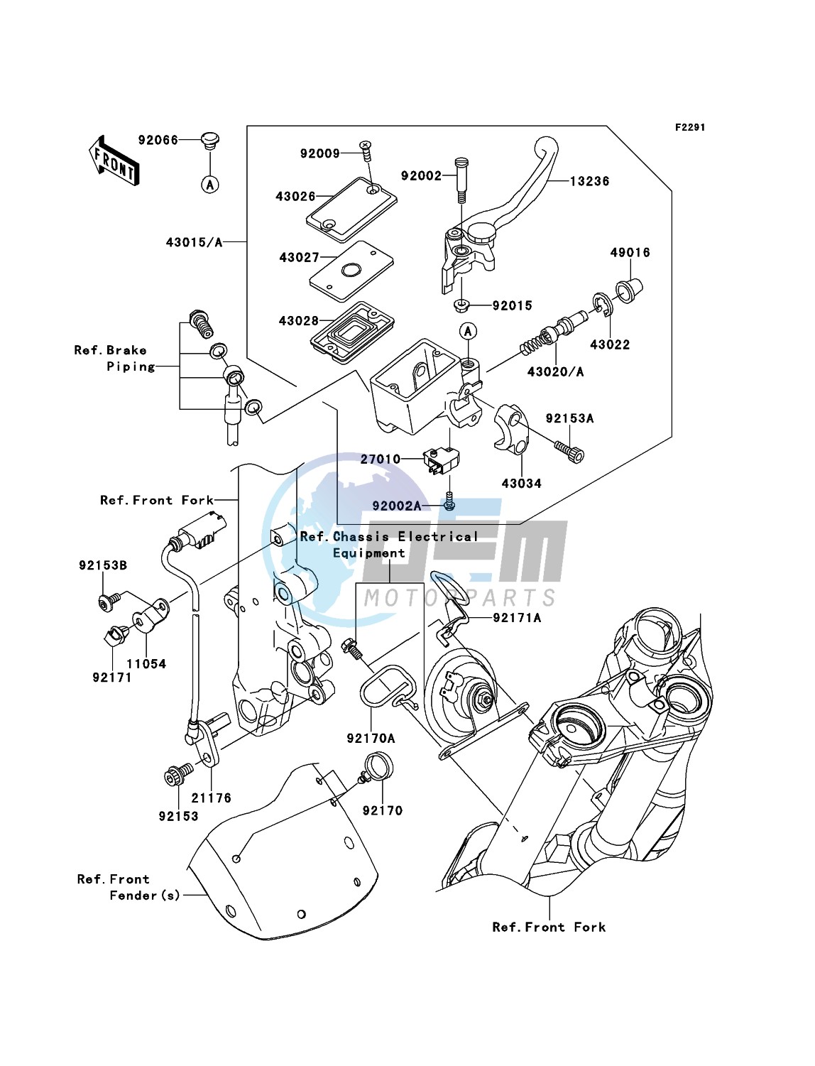 Front Master Cylinder