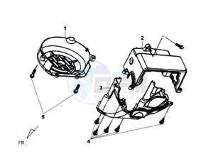 FIDDLE II 50 drawing SHROUD ASSY