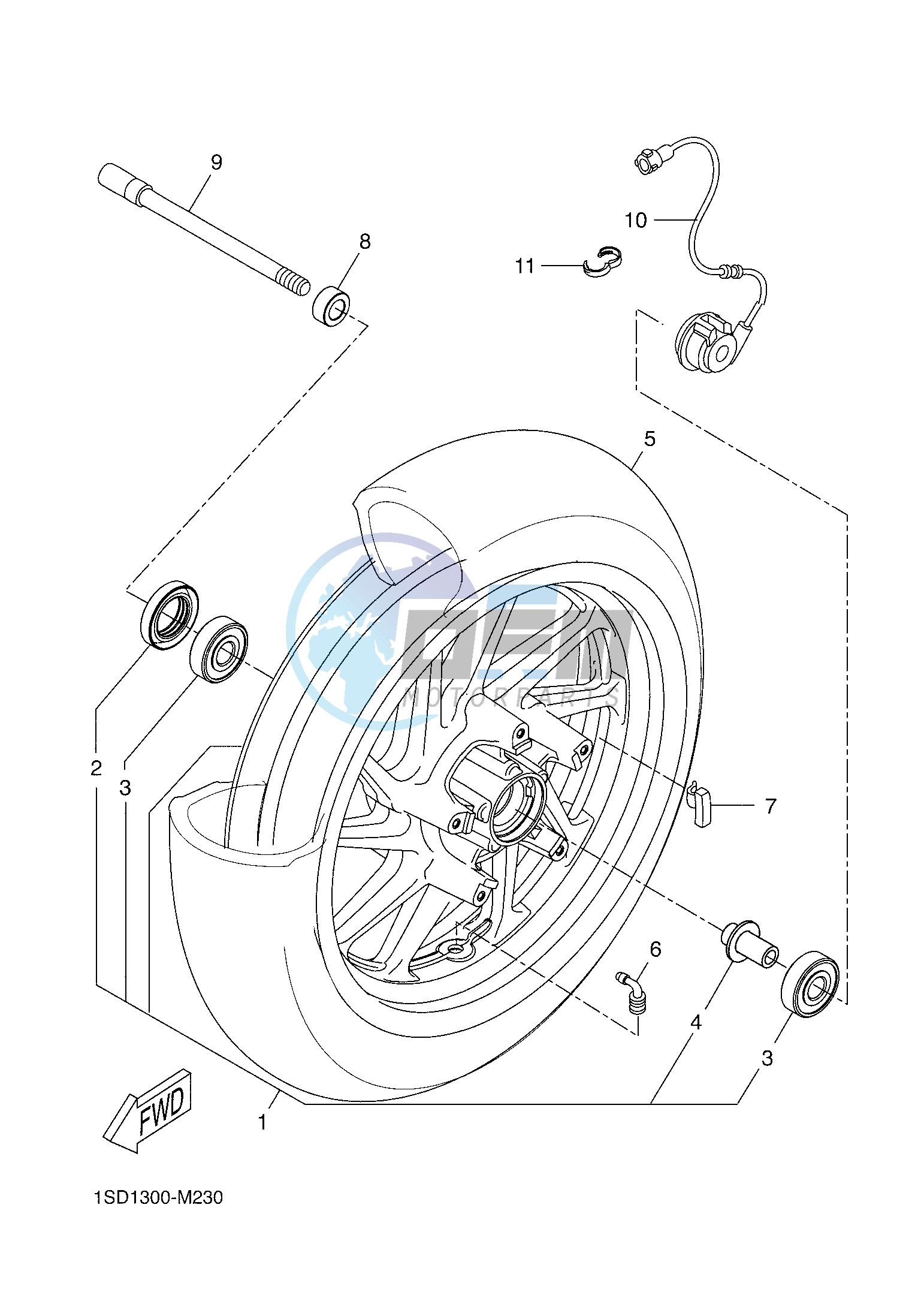 FRONT WHEEL