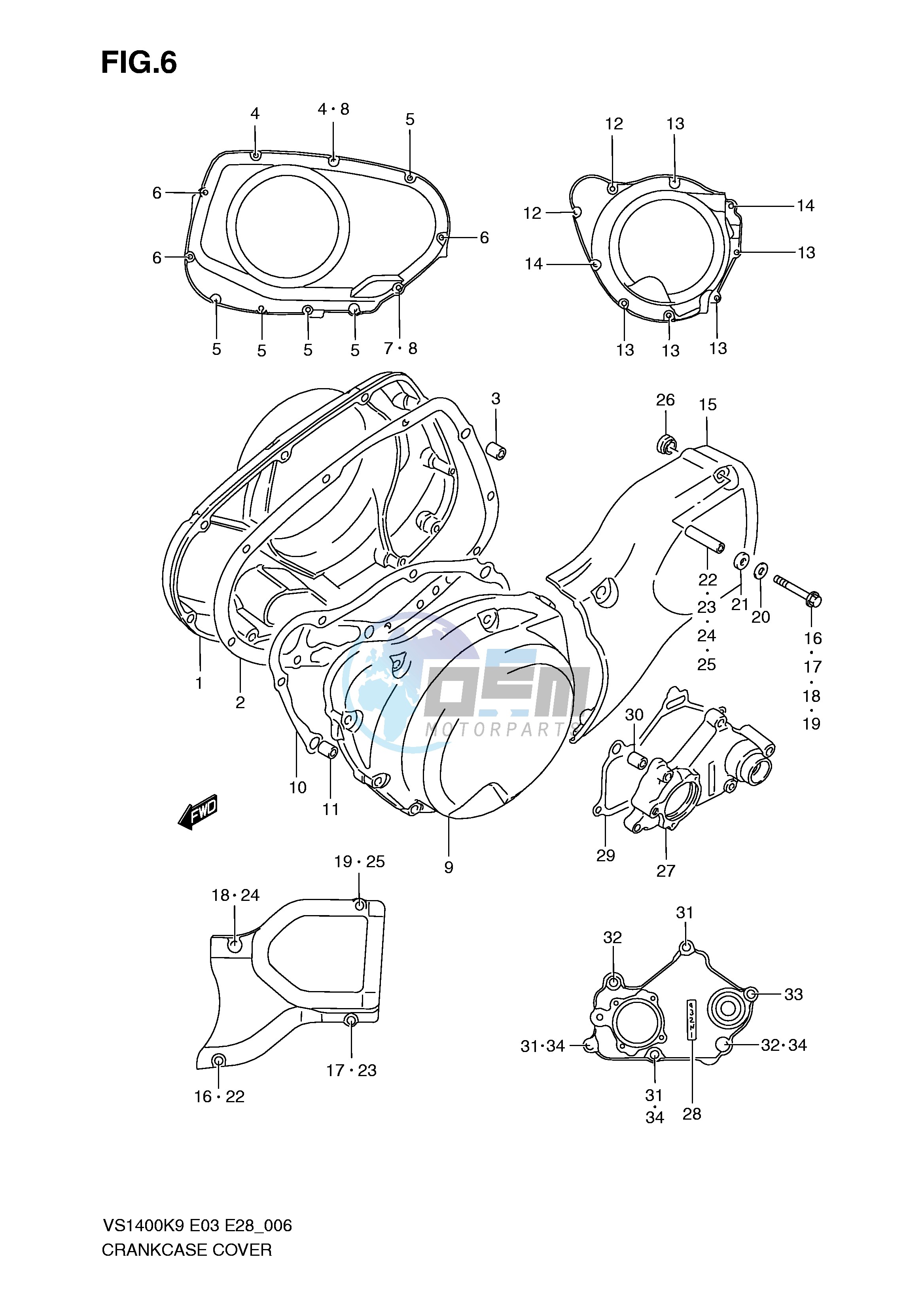 CRANKCASE COVER