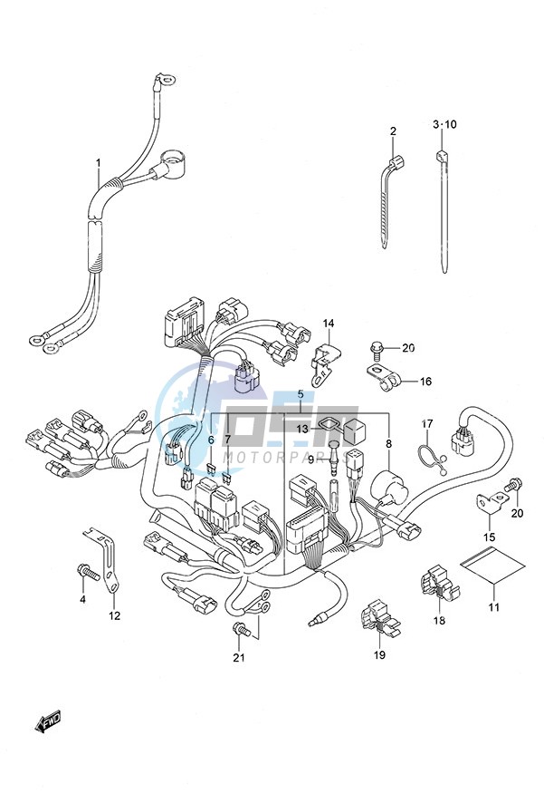 Harness Non-Remote Control