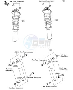 KAF 540 D [MULE 2020] (D1) [MULE 2020] drawing SHOCK ABSORBER