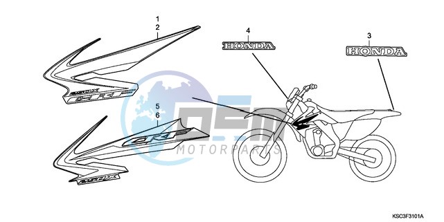 MARK (CRF250X8/9)