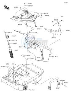 JET_SKI_ULTRA_310X JT1500LFF EU drawing Hull Rear Fittings