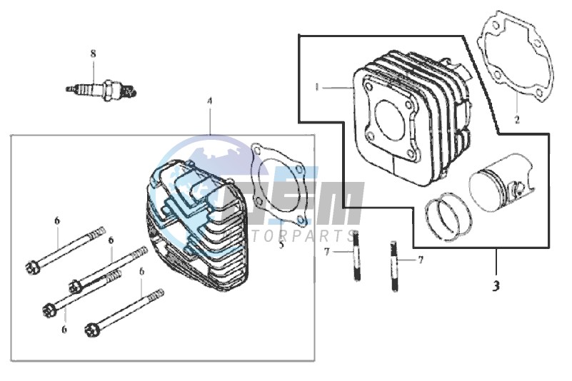 CYLINDER / CYLINDER HEAD