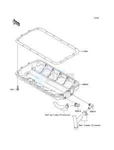 JET SKI STX-12F JT1200D7F FR drawing Oil Pan