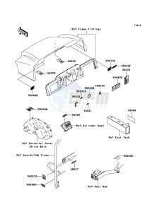 MULE 3000 KAF620-G5 EU drawing Labels