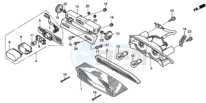 VT600CD drawing TAILLIGHT (2)