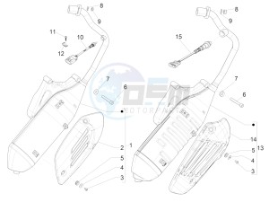 125 4T 3V ie Primavera (EMEA) (Ch, IT) drawing Silencer