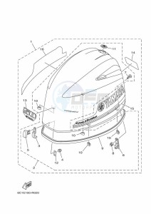 F50HETL drawing TOP-COWLING