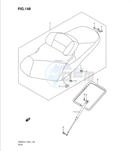 AN650 drawing SEAT (AN650AL1 E51)