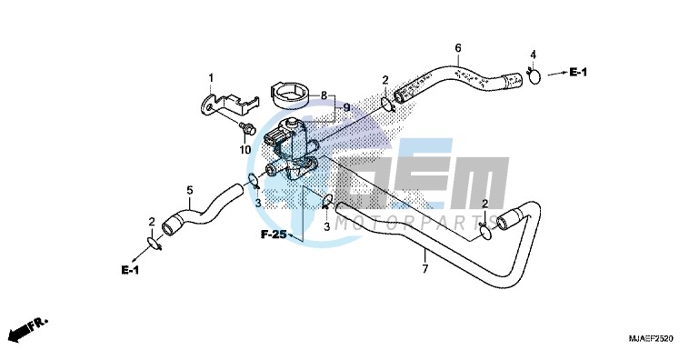 AIR INJECTION VALVE (VT750CS/ C2B/ C2S/ C)