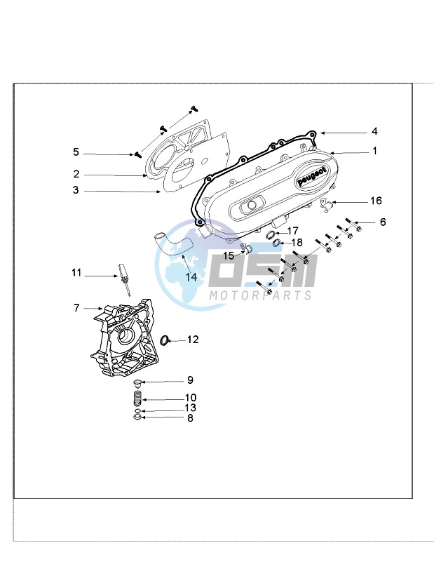 CRANKCASE COVER