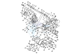 XC FLY ONE R 150 drawing CRANKCASE