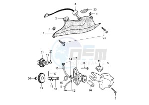 XPS T - 50 cc drawing OIL PUMP